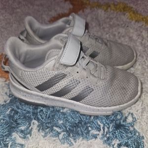 Gray Adidas sneakers